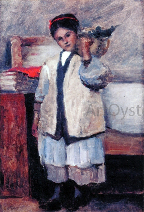 Jean-Baptiste-Camille Corot The Little Angel - Canvas Print