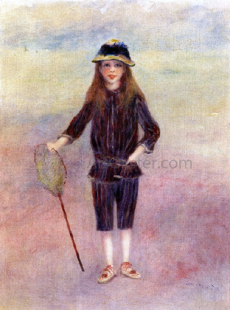 Pierre Auguste Renoir The Little Fishergirl - Canvas Print