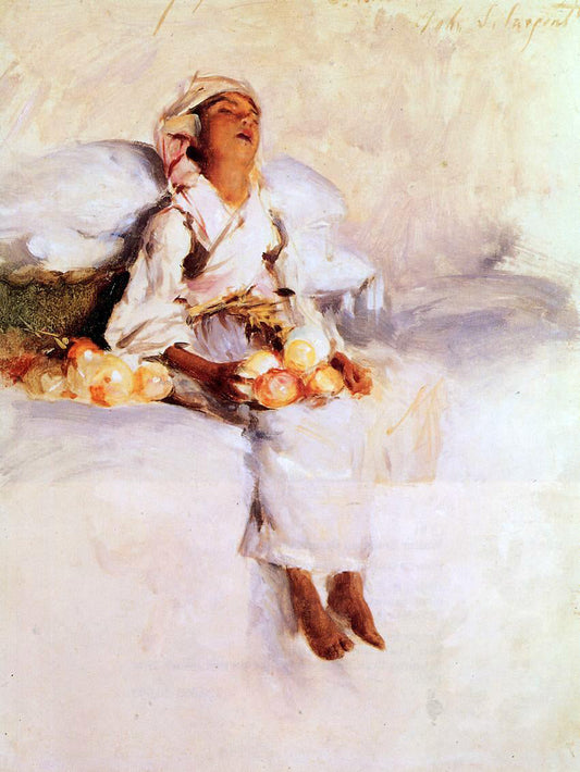 John Singer Sargent The Little Fruit Seller - Canvas Print