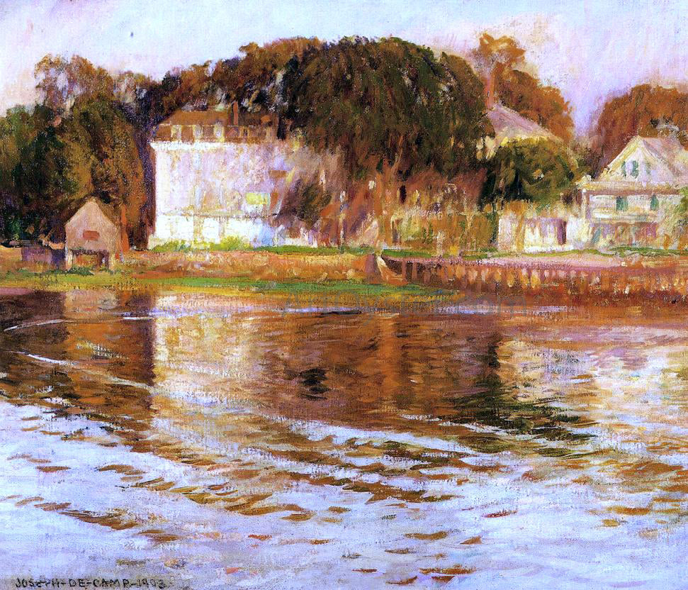 Joseph DeCamp The Little Hotel - Canvas Print