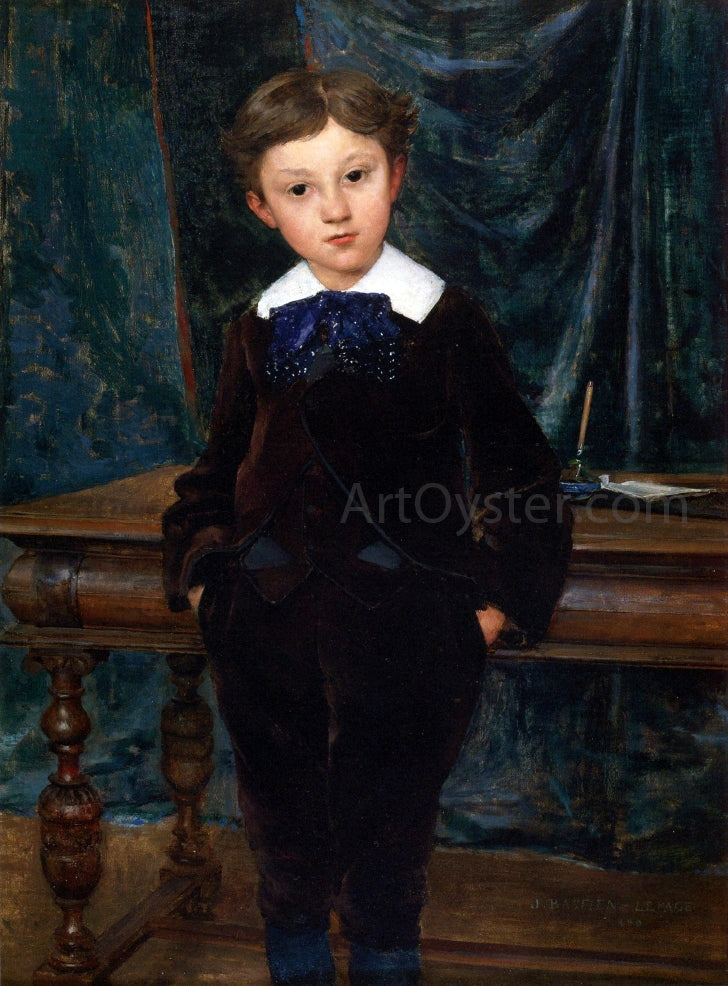Jules Bastien-Lepage The Little Lord - Canvas Print