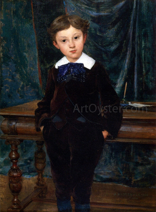 Jules Bastien-Lepage The Little Lord - Canvas Print