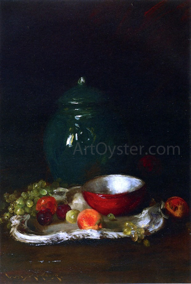 William Merritt Chase The LIttle Red Bowl - Canvas Print