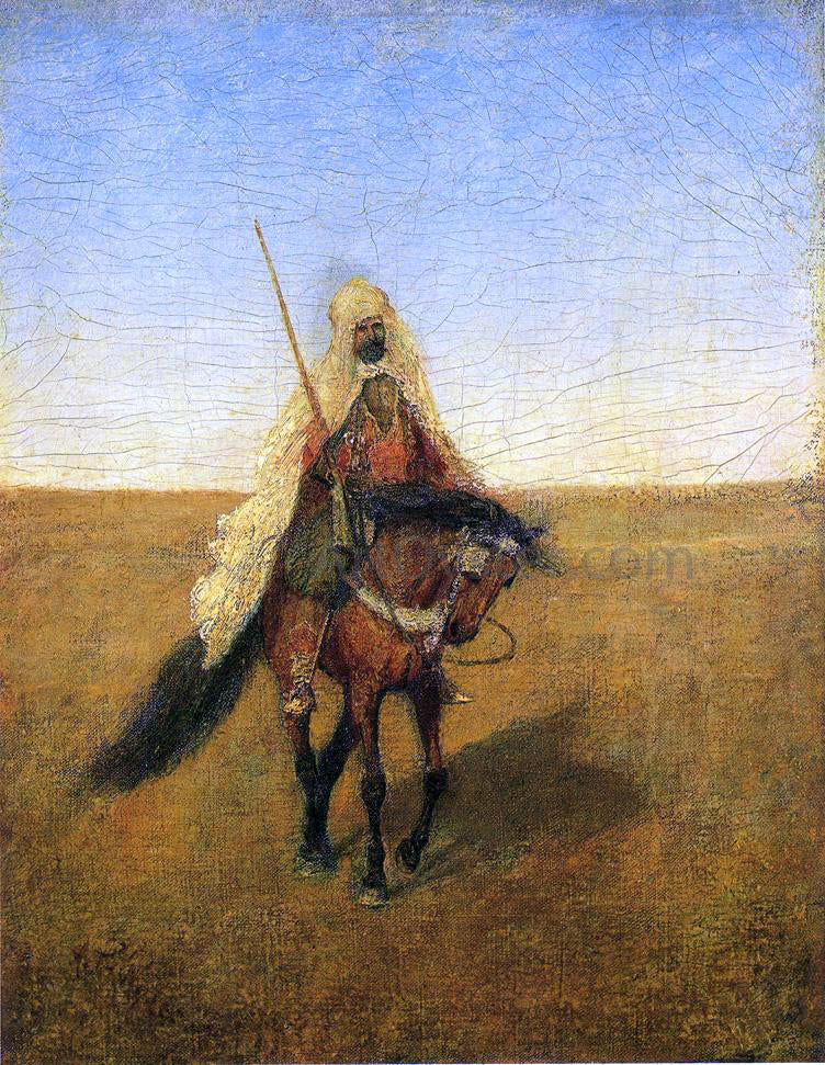 Albert Pinkham Ryder The Lone Scout - Canvas Print