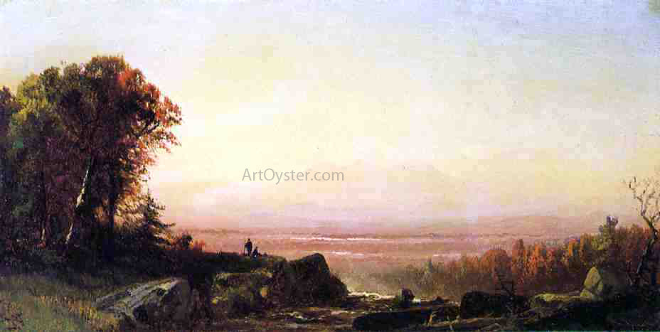 Alfred Thompson Bricher The Look-Out Point - Canvas Print