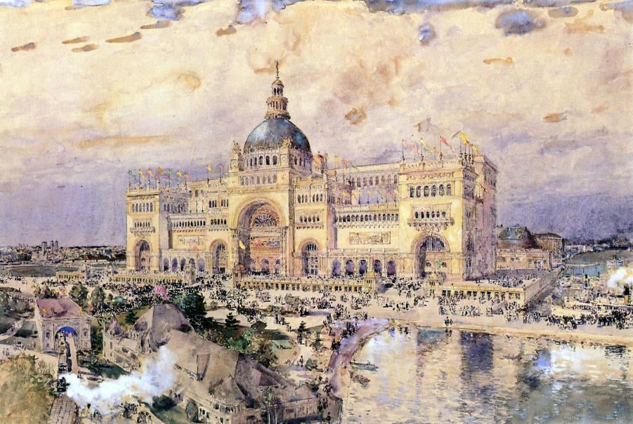 Frederick Childe Hassam The Mackaye Spectatorium - Canvas Print