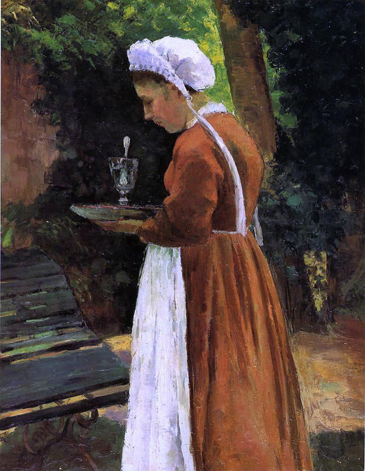 Camille Pissarro The Maidservant - Canvas Print