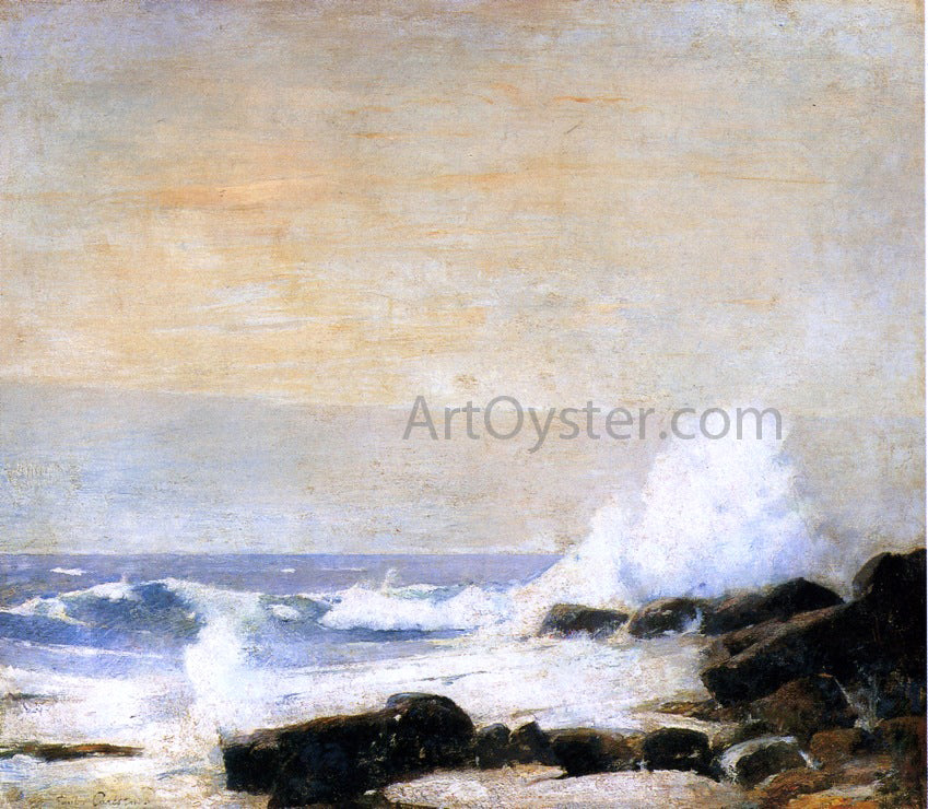 Emil Carlsen The Majestic Sea - Canvas Print