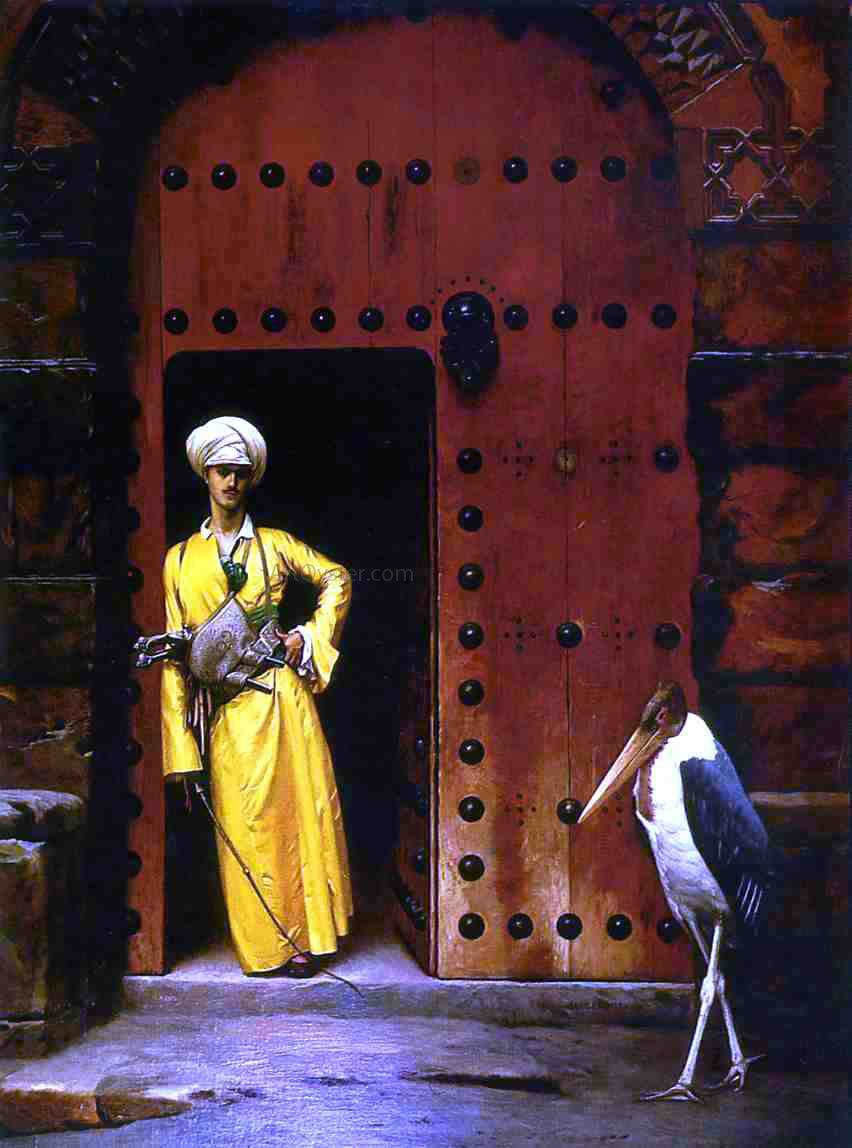 Jean-Leon Gerome The Marabou - Canvas Print