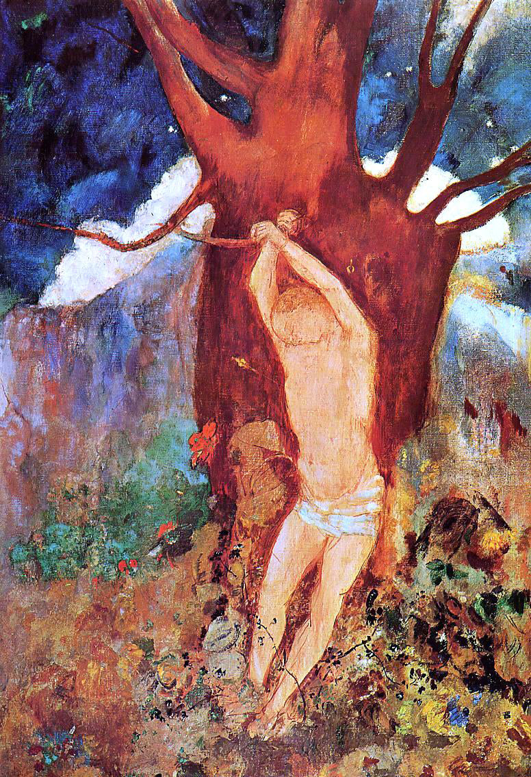 Odilon Redon The Martyrdom of Saint Sebastian - Canvas Print