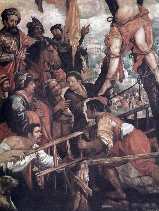 Juan De las Roelas The Martyrdom of St Andrew - Canvas Print