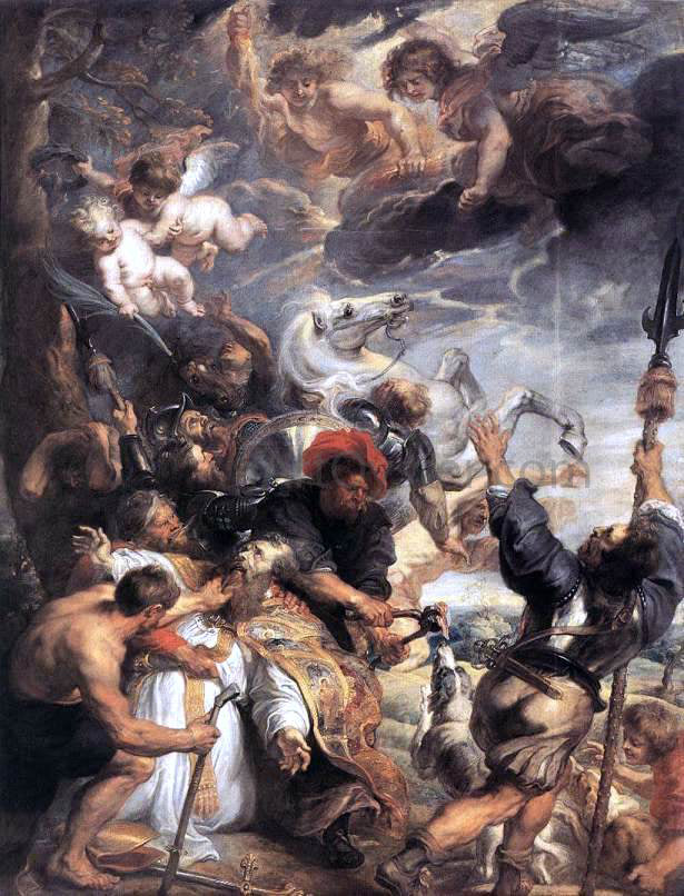 Peter Paul Rubens The Martyrdom of St Livinus - Canvas Print