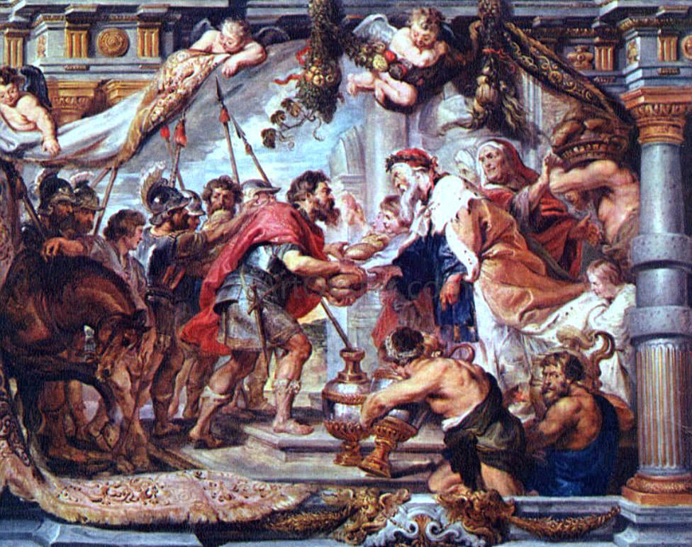 Peter Paul Rubens The Meeting of Abraham and Melchizedek - Canvas Print
