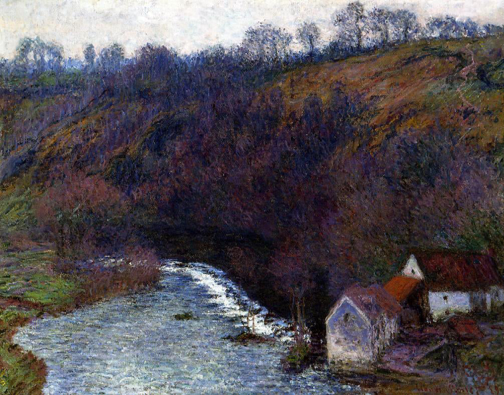 Claude Oscar Monet The Mill at Vervy - Canvas Print