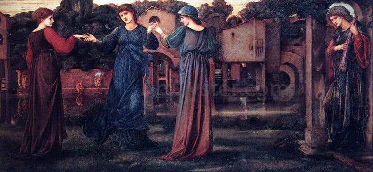 Sir Edward Burne-Jones The Mill - Canvas Print