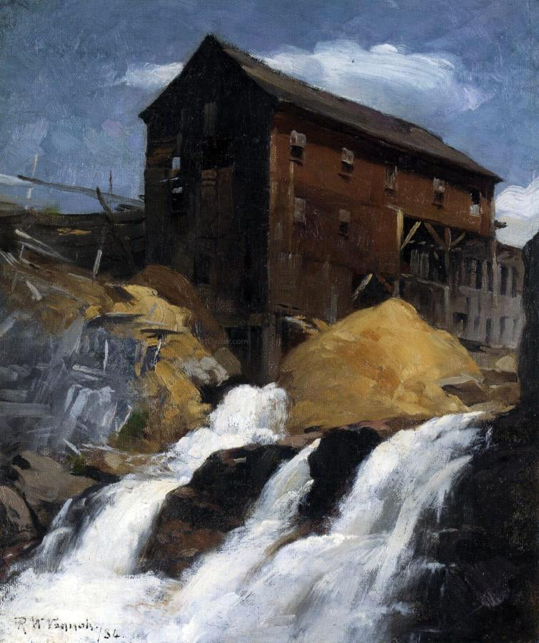 Robert Vonnoh The Mill - Canvas Print
