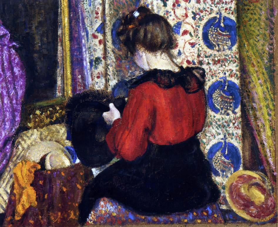 Georges Lemmen The Milliner - Canvas Print