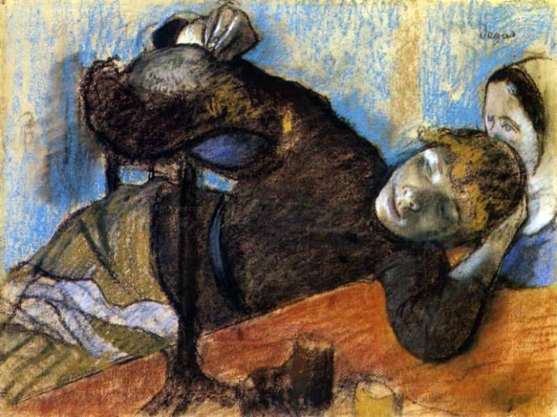 Edgar Degas The Milliner - Canvas Print