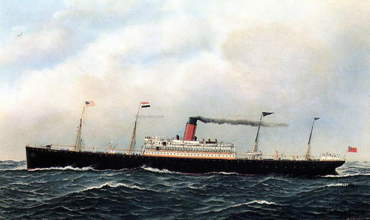 Antonio Jacobsen The Minnehaha - Canvas Print