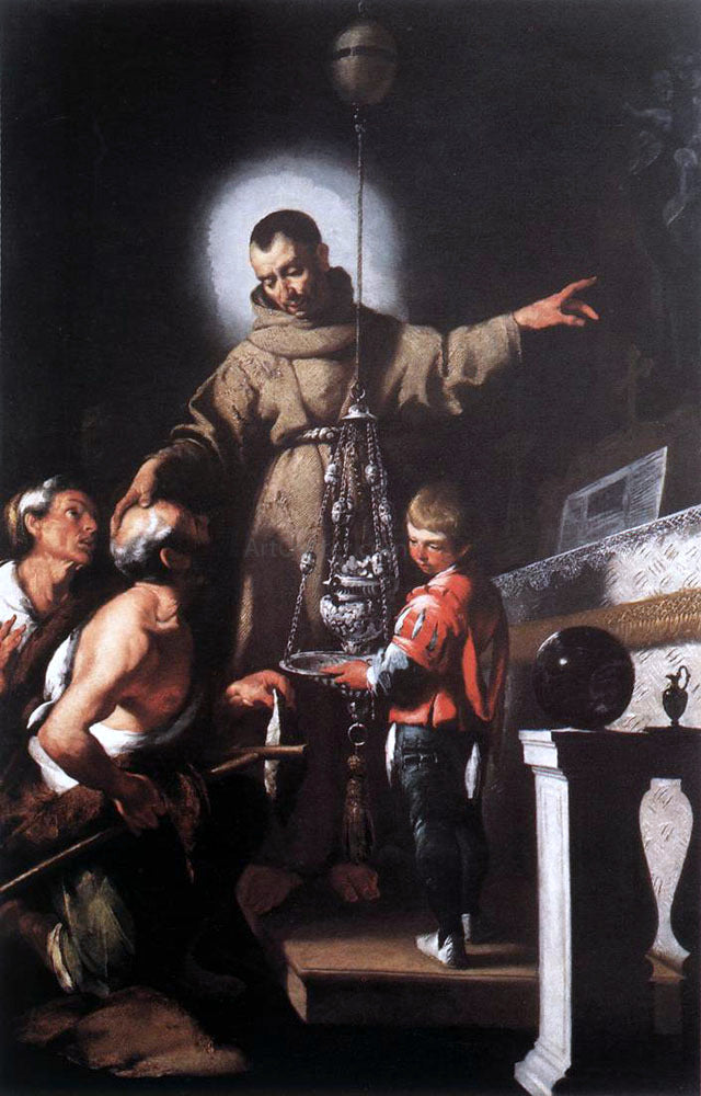 Bernardo Strozzi The Miracle of St Diego of Alcantara - Canvas Print