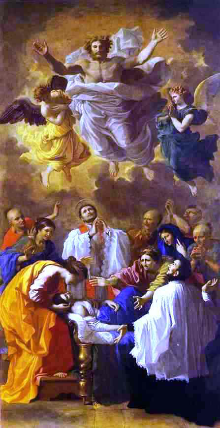 Nicolas Poussin The Miracle of St. Francis Xavier - Canvas Print