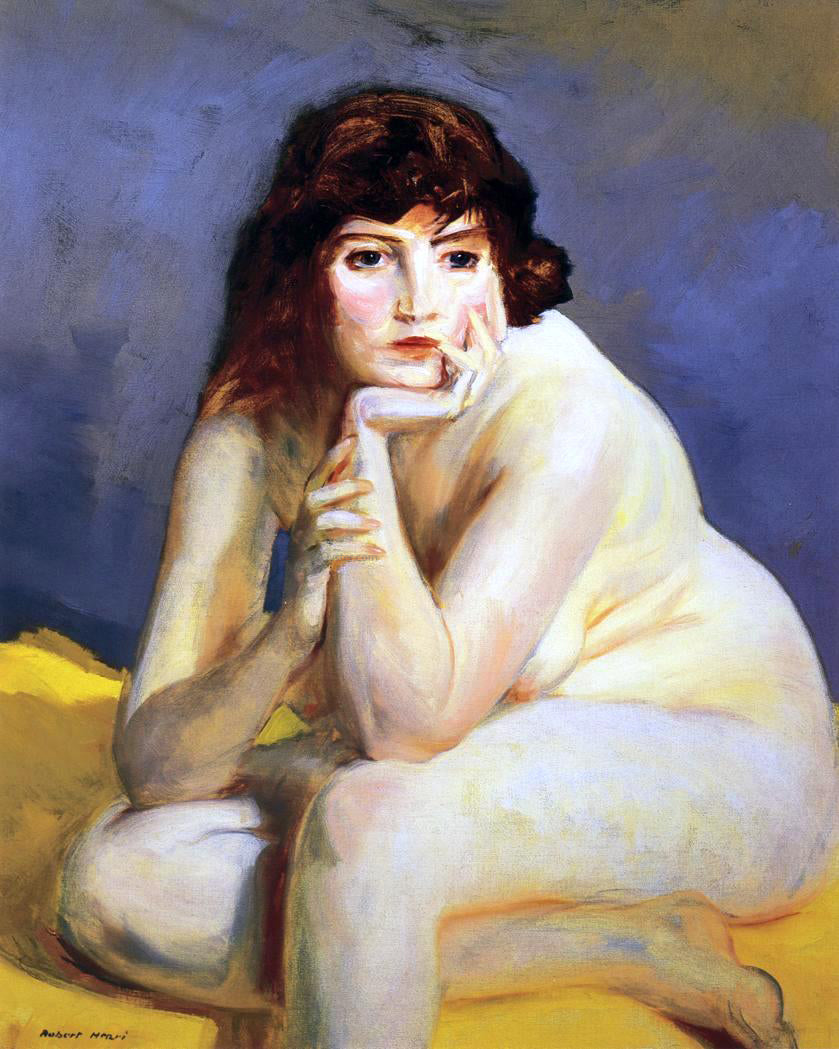 Robert Henri The Model Nude - Canvas Print