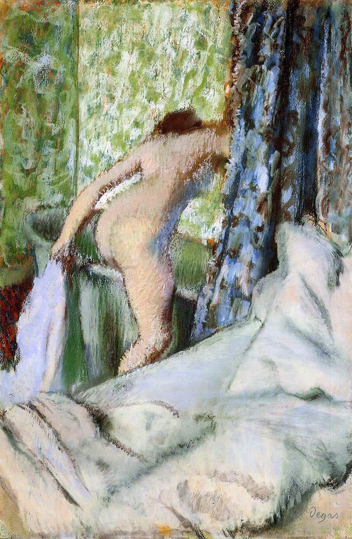 Edgar Degas The Morning Bath - Canvas Print