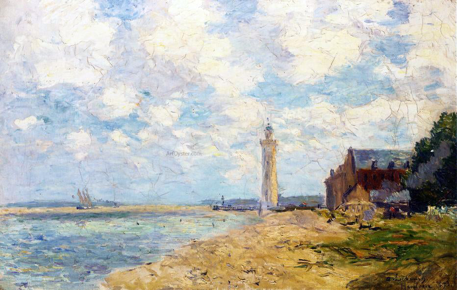 Albert Lebourg The Mouth of the Seine, Honfleur - Canvas Print