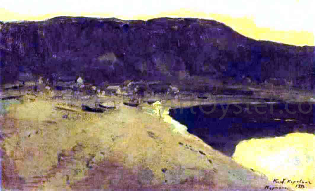 Constantin Alexeevich Korovin The Murman Shore - Canvas Print