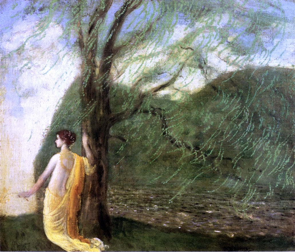 Arthur B Davies The Myth of Persephone - Canvas Print