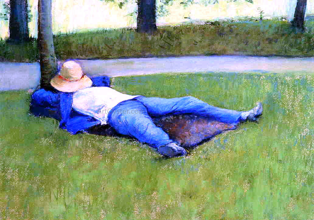 Gustave Caillebotte The Nap - Canvas Print