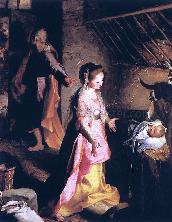 Federico Fiori Barocci The Nativity - Canvas Print