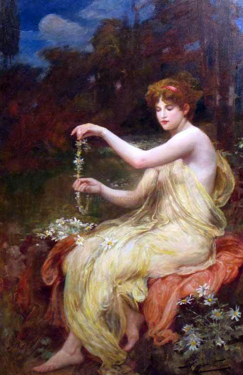 Robert Fowler The Necklace - Canvas Print