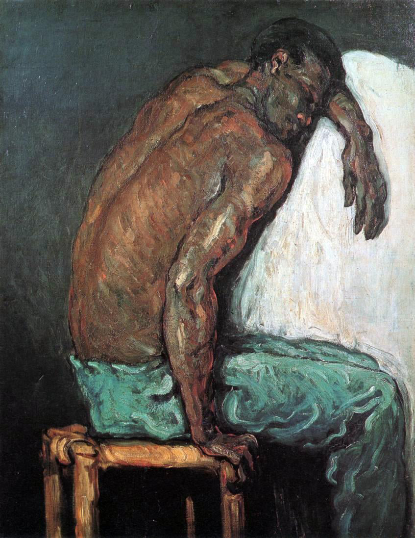 Paul Cezanne The Negro Scipio - Canvas Print