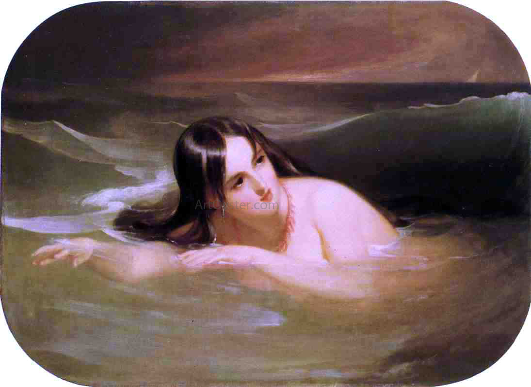 Thomas Sully The Neread Doto - Canvas Print