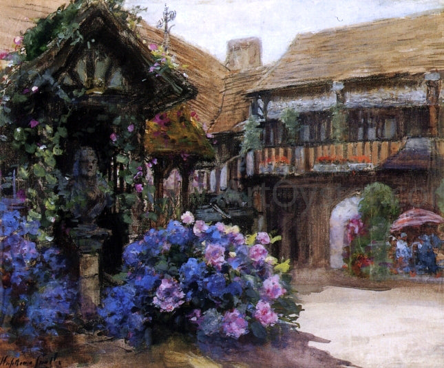 Francis Hopkinson Smith The Old Corridor: Inn of William the Conqueror - Canvas Print