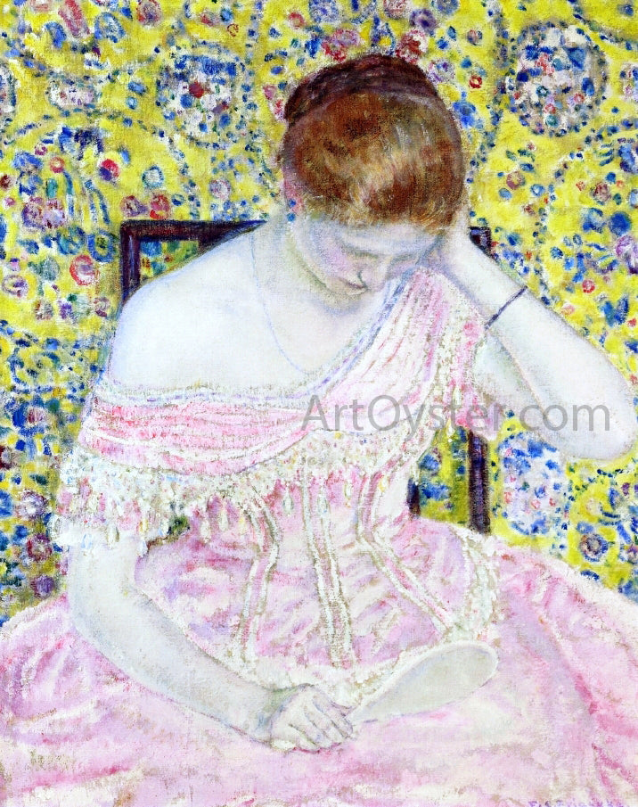 Frederick Carl Frieseke The Old Fashioned Gown - Canvas Print
