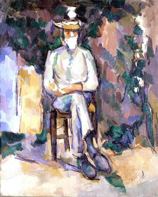 Paul Cezanne The Old Gardener - Canvas Print