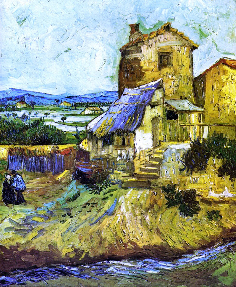 Vincent Van Gogh An Old Mill - Canvas Print