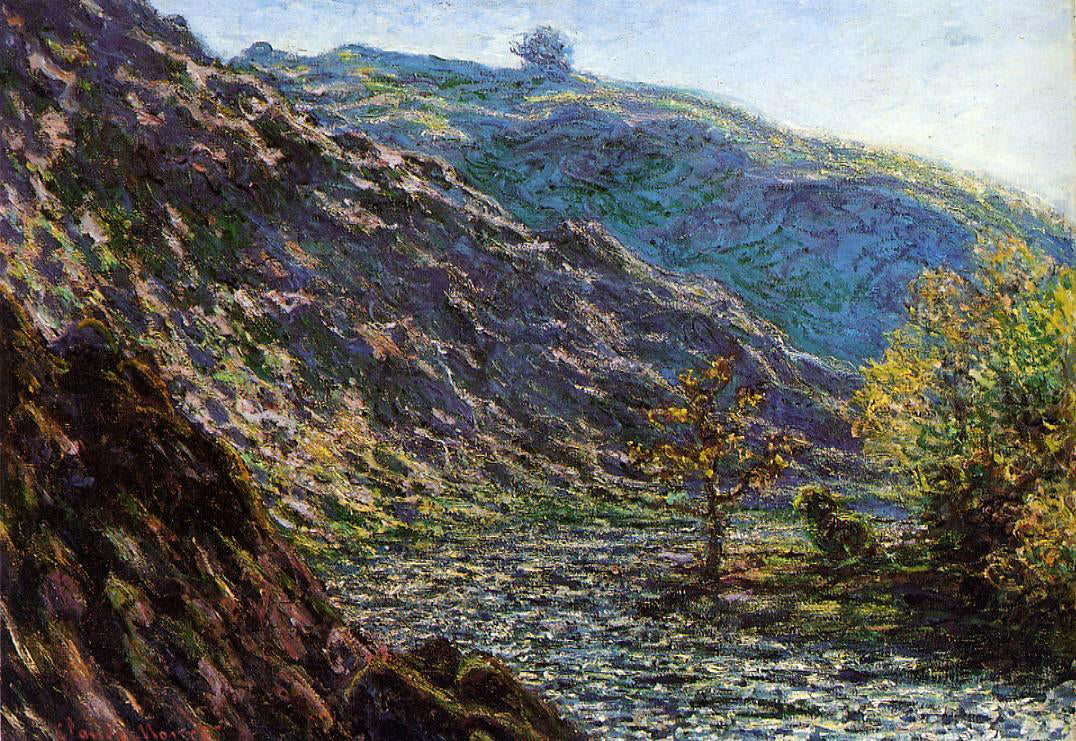 Claude Oscar Monet The Old Tree at the Confluence - Canvas Print