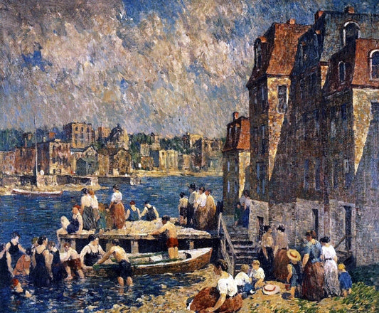 Robert Spencer The Old Wood Lot - Canvas Print