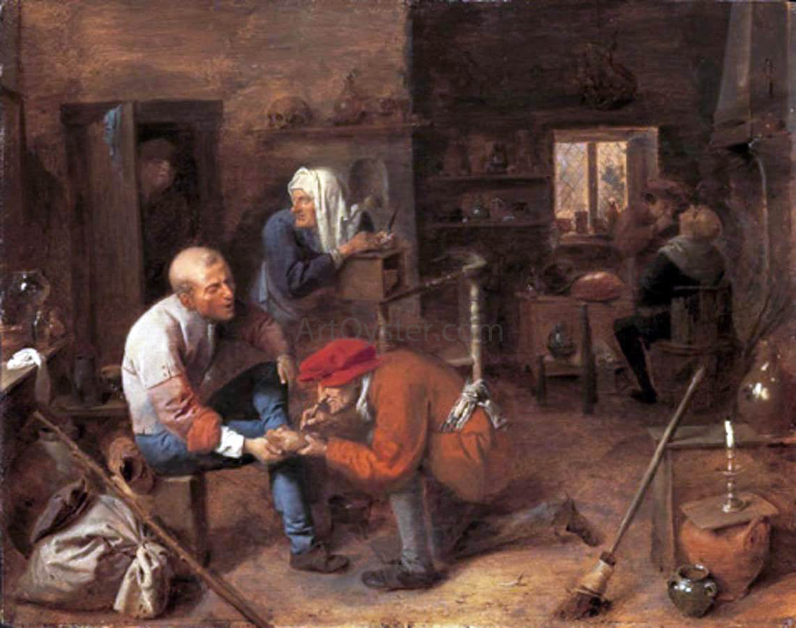Adriaen Brouwer The Operation - Canvas Print