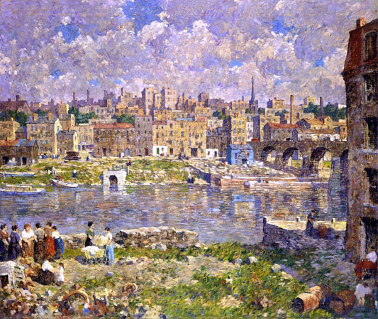 Robert Spencer The Other Shore - Canvas Print
