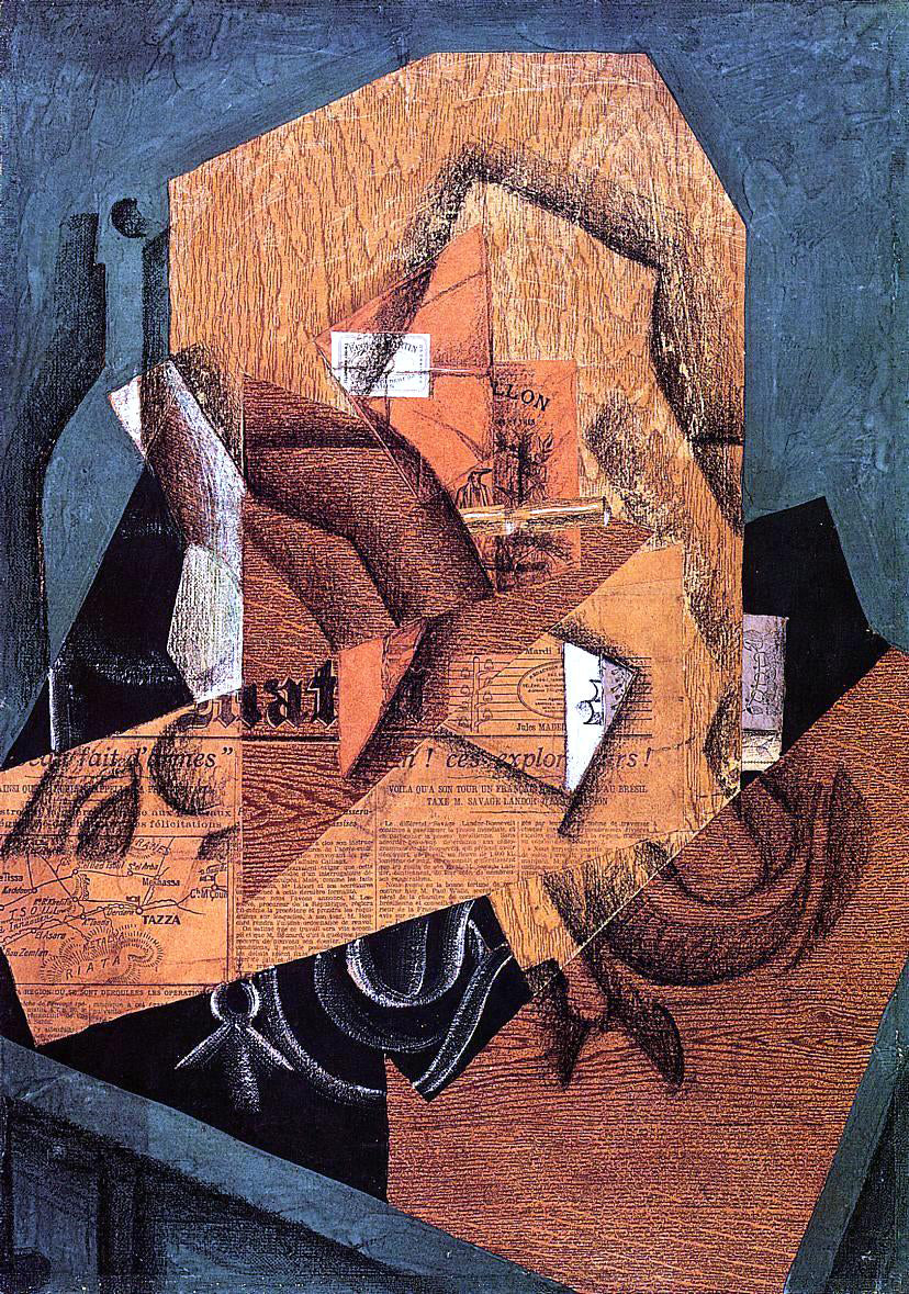 Juan Gris The Packet of Coffee - Canvas Print