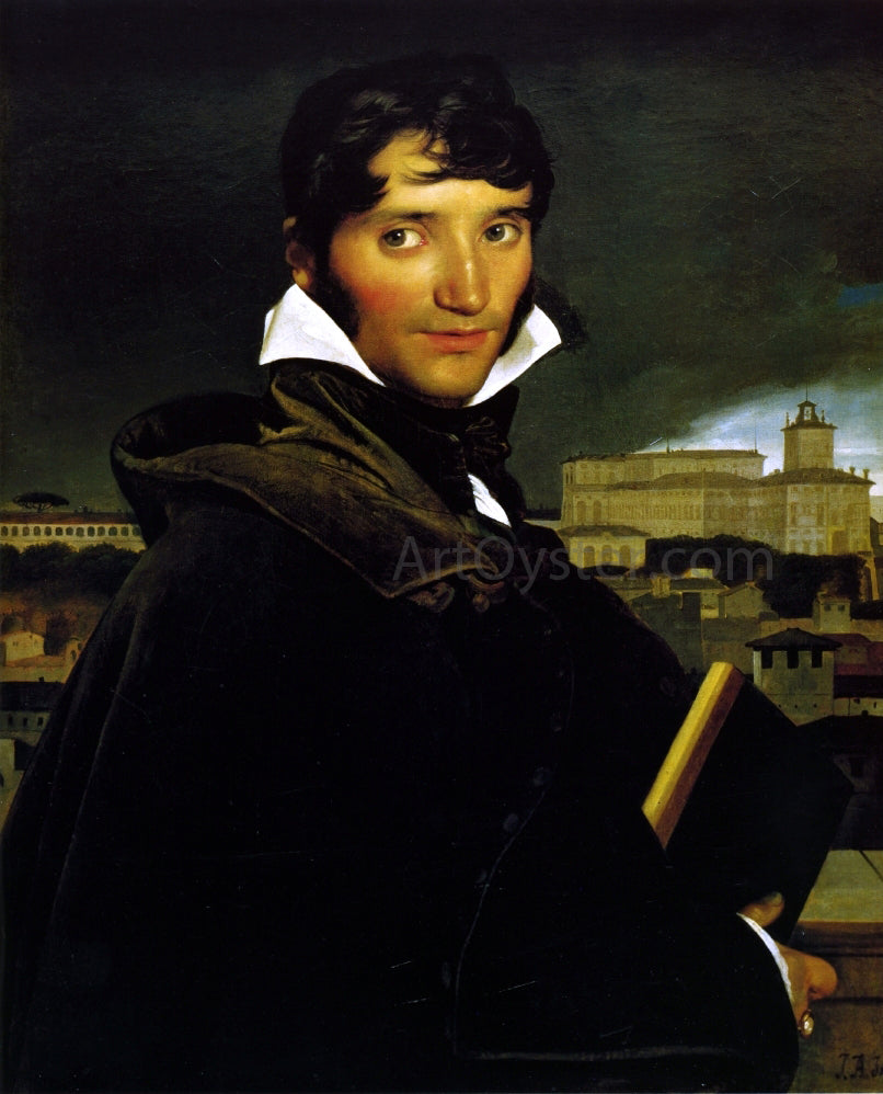 Jean-Auguste-Dominique Ingres The Painter Francois-Marius Granet - Canvas Print