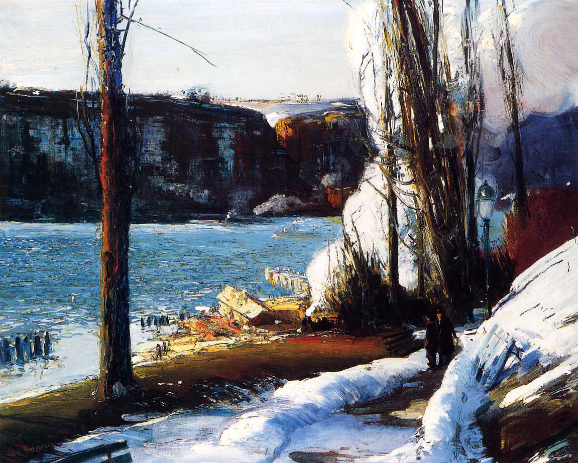 George Wesley Bellows The Palisades - Canvas Print