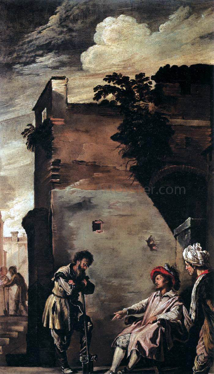 Domenico Feti The Parable of the Vineyard - Canvas Print
