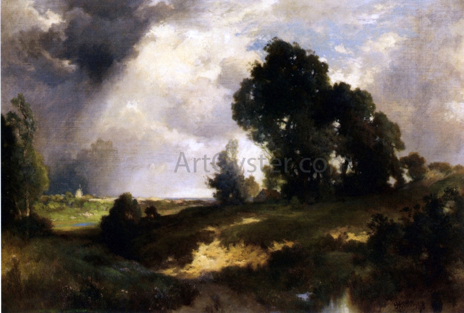 Thomas Moran The Passing Shower - Canvas Print
