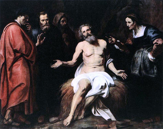 Gerard Seghers The Patient Job - Canvas Print