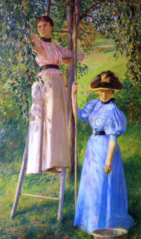 Joseph DeCamp The Pear Orchard - Canvas Print